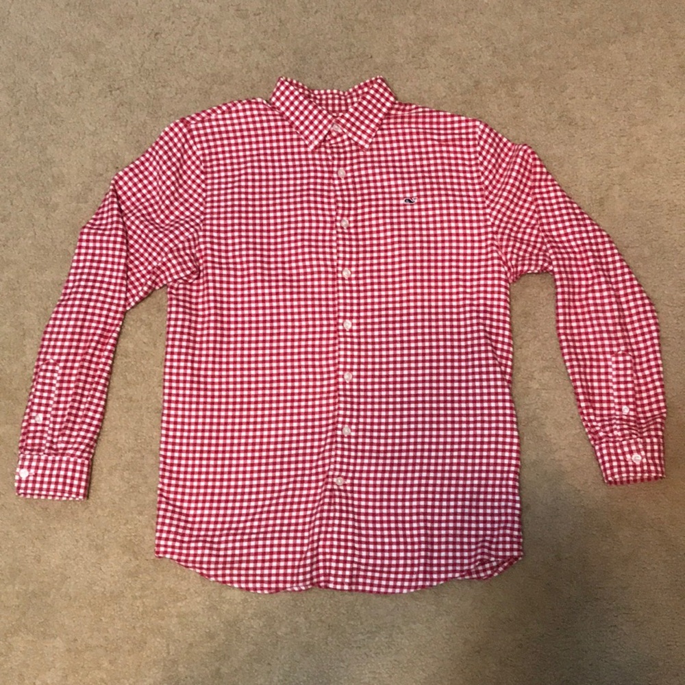 Kids vineyard vines dress shirt
